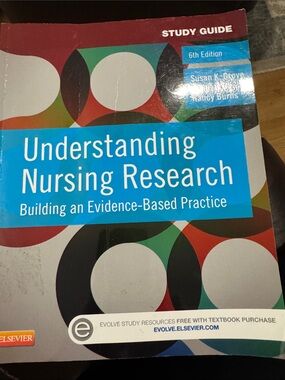 Understanding Nursing Research Study Guide - Blue Cover Answer Key 205 Pages